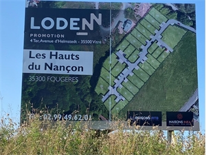 terrain a batir à la vente -   35300  FOUGERES, surface 261 m2 vente terrain a batir - UBI470315270
